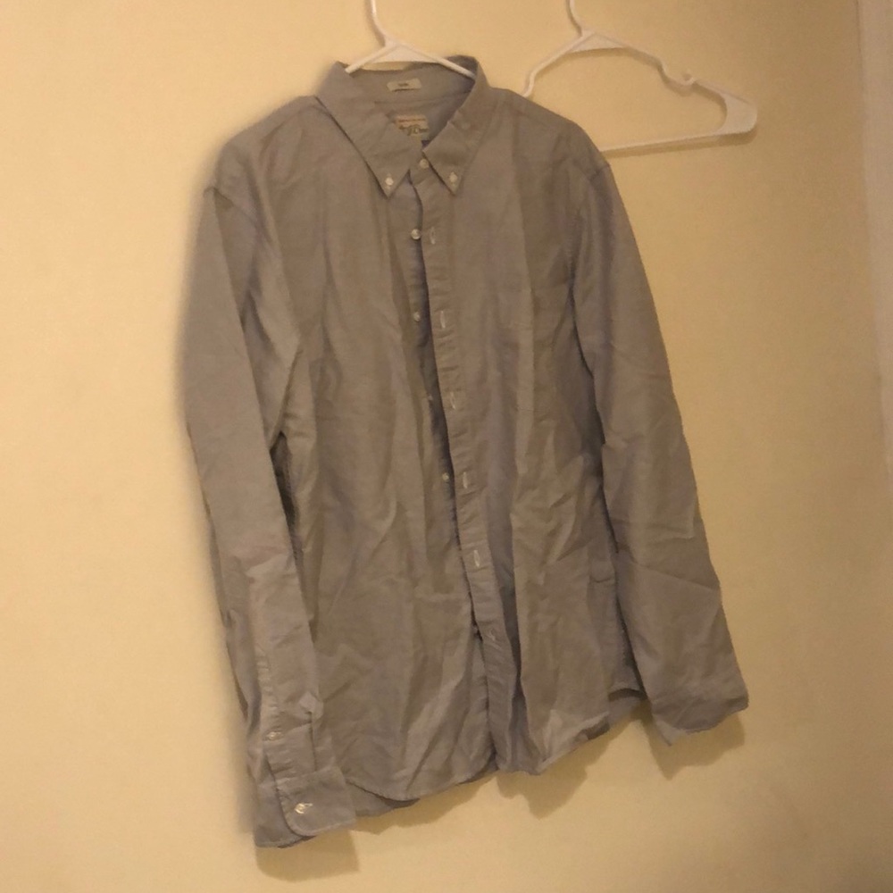 J. Crew Slim XL light blue sport shirt button down dress shirt slim fit